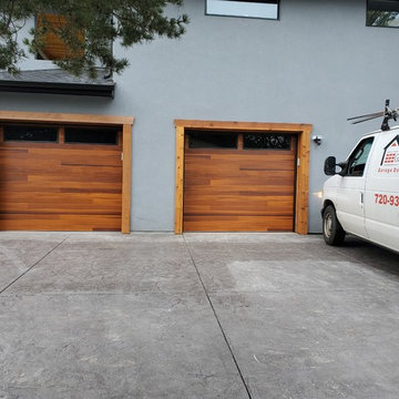 Garage door replacement in Lakewood