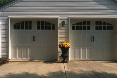 Garage - large attached garage idea in Baltimore
