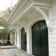 stonework, garage, doors