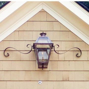 Garage Lighting, Lantern & Scroll