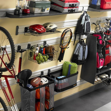 Garage Makeover with Wall Storage Accessories