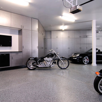 Garage Organization and Custom Flooring