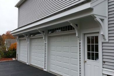 Inspiration for a garage remodel in Boston