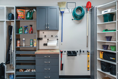 Example of a small attached garage design in DC Metro