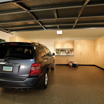 Garage Storage and Flooring