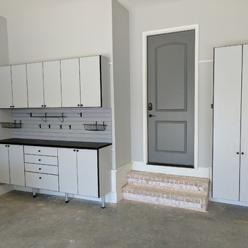 Garage Storage Cabinets with Workbench