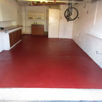 Garage Workshop Flooring Tynemouth North East England