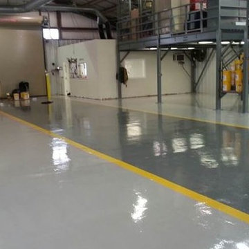 Garages Cabinets, Epoxy Flooring, Tile Flooring & Slatwall and Accessories