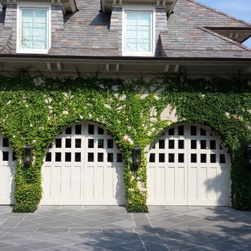 "Garden Style" Wood Garage Doors by Cowart Door Systems