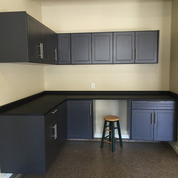 Great Garage Corner storage for Jason in Lenexa