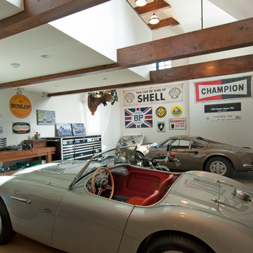 Greenwich, CT collector's garage