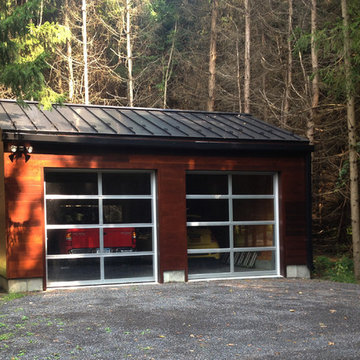 Hudson Residence, Garage