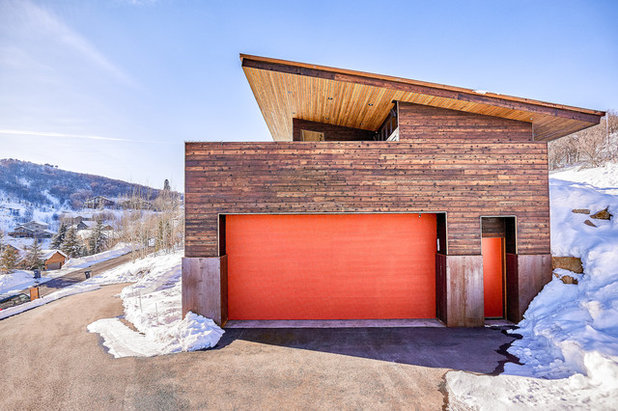 Contemporary Garage by Klima Architecture