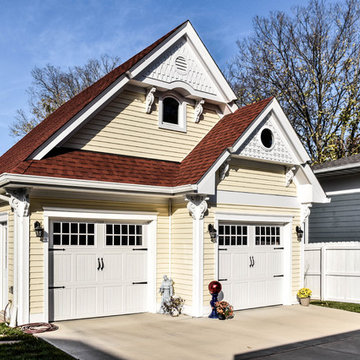 Kirkwood, MO: Matching New Garage and Exterior