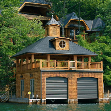 Lake Burton Boat Houses