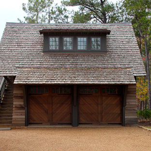 Idée de décoration pour un garage pour deux voitures séparé marin.