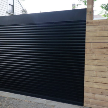 Lane way garage doors