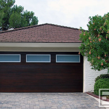 Los Angeles, CA Contemporary Garage Doors, Custom Designed & Handcrafted Locally