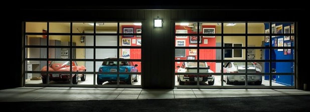 Modern Garage by Kerrie Kelly Design Lab