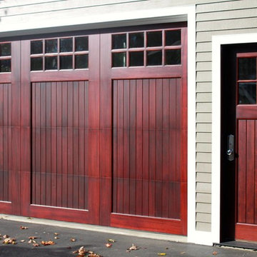 Mahogany Garage Doors - Carriage Doors