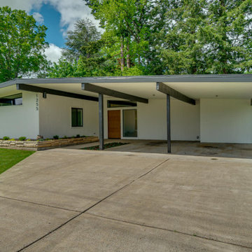 mid-century modern renovation