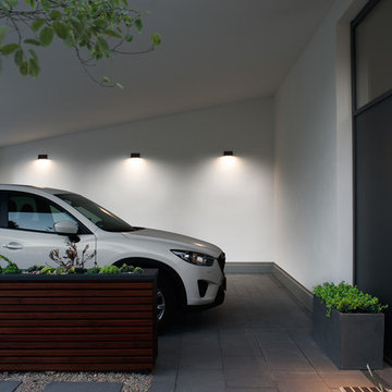 Modern 2-Story Residence - Garage