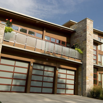 Modern Aluminum Garage Door