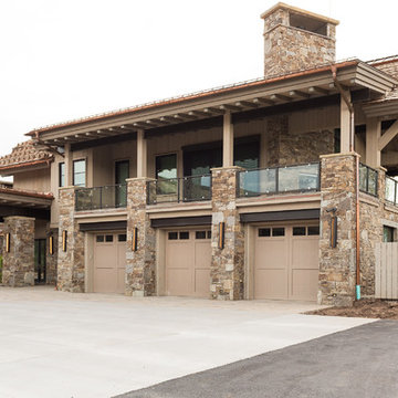 Mountain Modern Luxury in Wolf Creek Ranch, Utah by Cameo Homes Inc.