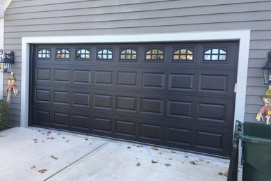 Mystifying Black Garage Doors!