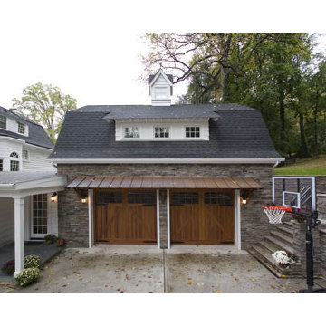 New Garage, Mudroom, Kitchen and Family Room Addition in Montclair, New Jersey
