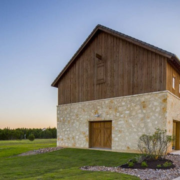 New Take on Texas Farmhouse by John Siemering Homes Austin TX
