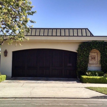 Newport Beach Arched Garage Door
