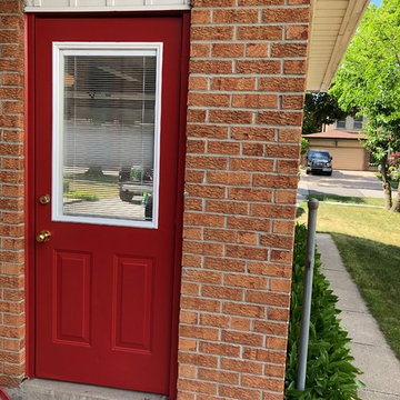 No Replacement Needed - Great Old Aluminum Door Refreshed