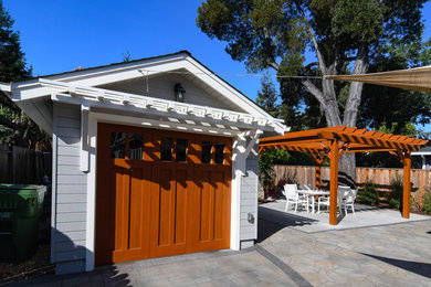 Garage - craftsman garage idea in San Francisco