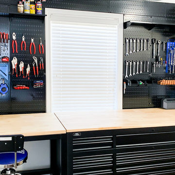 Pegboard Work Bench Storage Ideas - Wall Control Pegboard Images