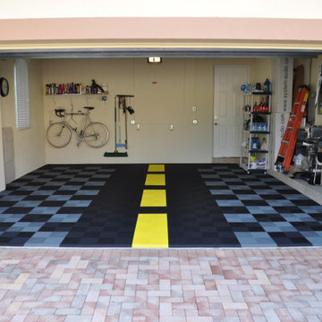 Personalized Garage Flooring Designs - Atlanta, Georgia