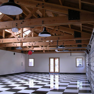 Powder Coated Steel Cabinets & Epoxy Checker Board Floor