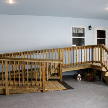 Presentation Room with Wheelchair Ramp and 3-car Garage