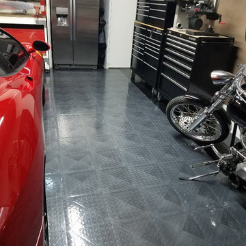 RACEDECK GARAGE FLOORS patented TuffShield Style Garage Tiles
