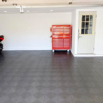 RACEDECK®  Garage Flooring - Before & After Install - 2 hours