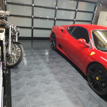 RACEDECK® GARAGE FLOORS patented TuffShield Style Garage Tiles