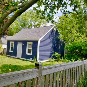 Ranch Exterior Remodel with James Hardie Siding, Evanston, IL