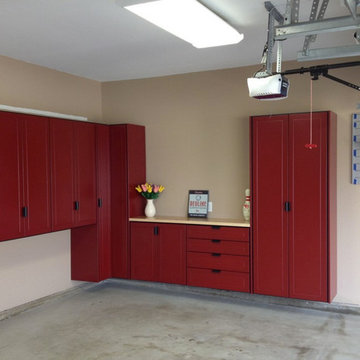 Red Cabinet Install in St Louis, MO