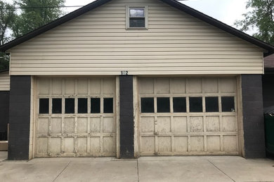 Replaced 25+ Year Garage Doors