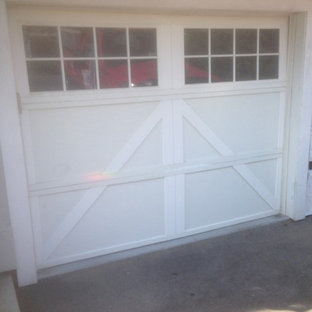 Example of a large classic two-car carport design in Boston