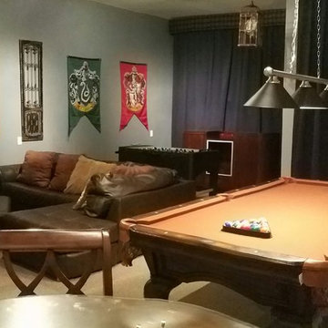 Reunion Home Theater and Game Areas