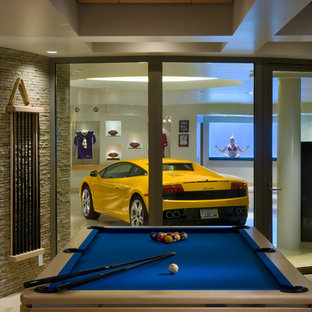 Immagine di garage e rimesse connessi contemporanei