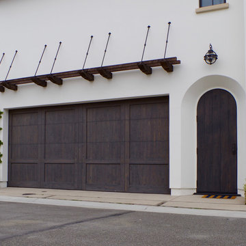 Rustic Cedar - Garage & Entry Doors - Newport Beach, CA