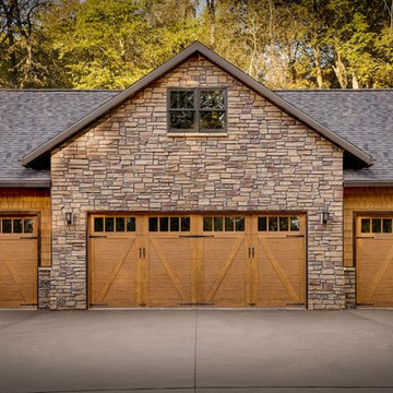 Rustic Iowa Timber Home