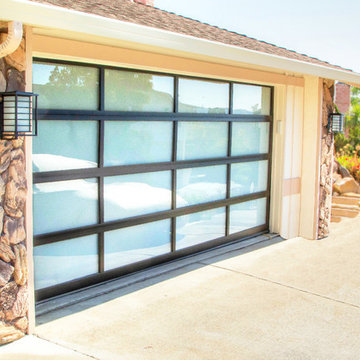 RW Garage Doors Aluminum & Glass Garage Door